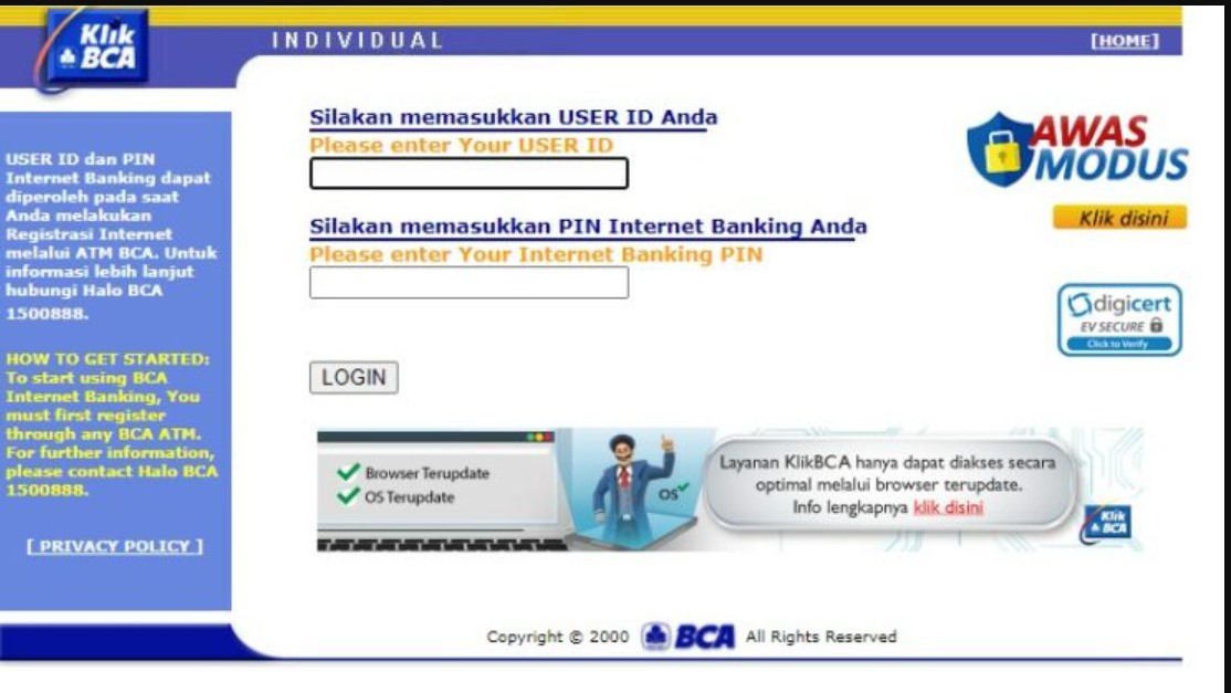 Cek Saldo BCA