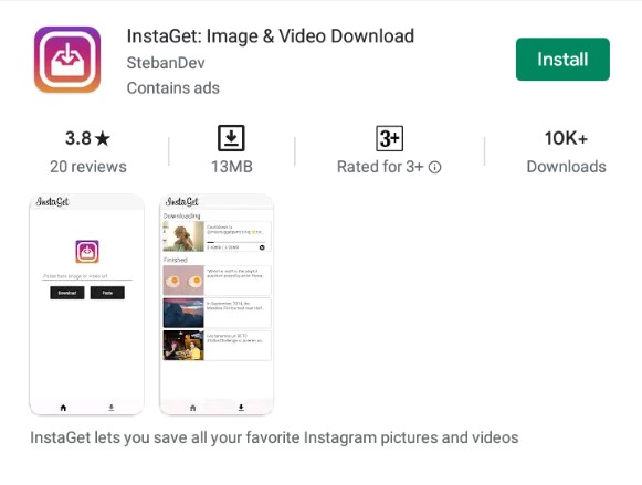 Aplikasi Download Video Instagram