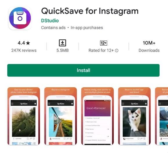 Aplikasi Download Video Instagram