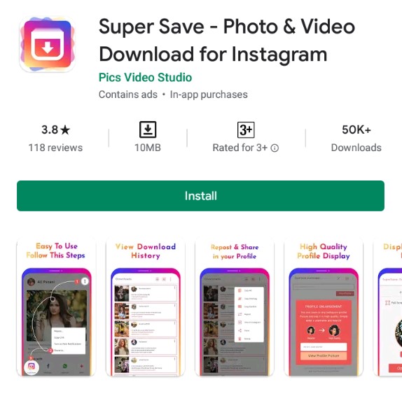 Aplikasi Download Video Instagram