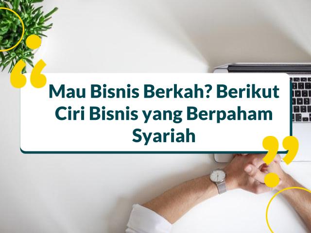 Prinsip Bisnis Syariah
