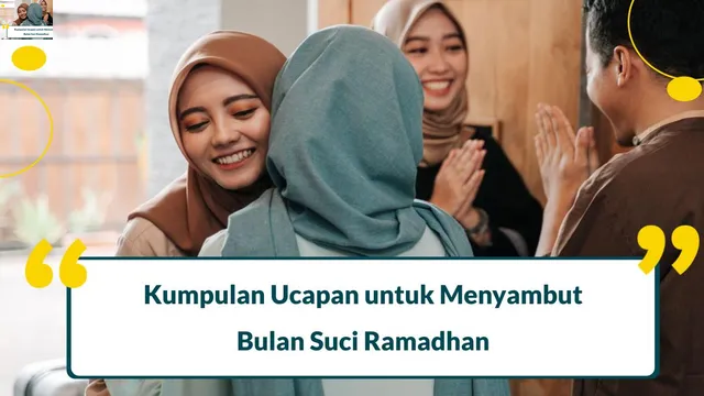 ucapan menyambut ramadhan