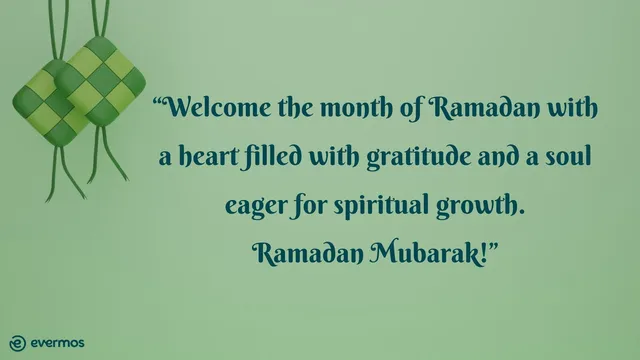 ucapan menyambut ramadhan