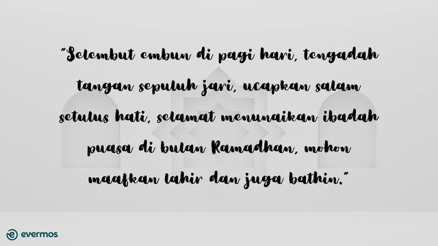ucapan menyambut ramadhan