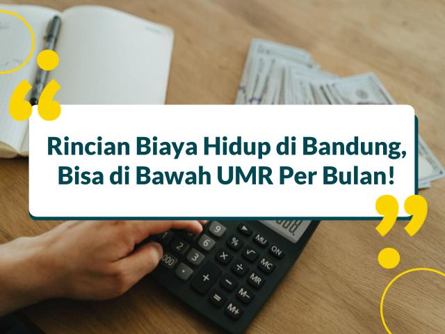 Biaya Hidup di Bandung