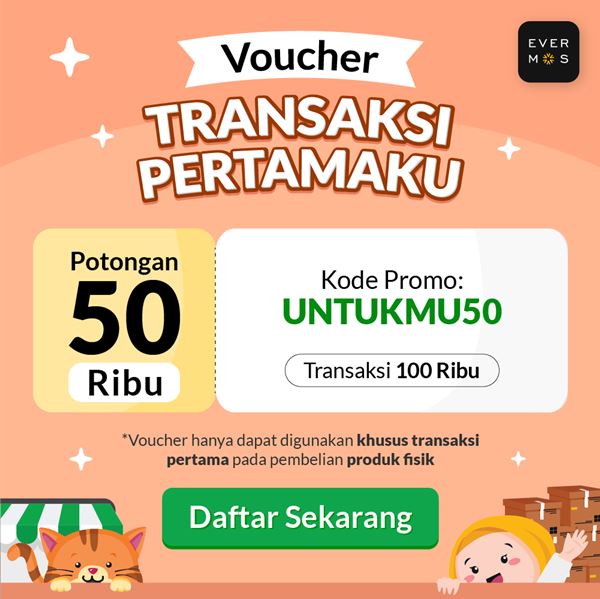 transaksi pertamaku 50 ribu