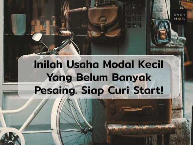 contoh usaha modal kecil yang belum banyak pesaing