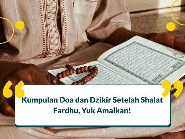 doa setelah sholat