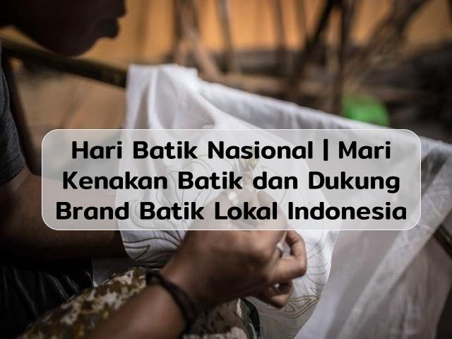 hari batik nasional