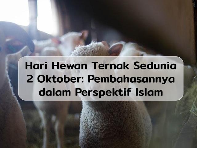 Hari Hewan Ternak Sedunia