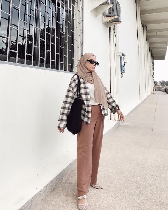 ootd hijab casual