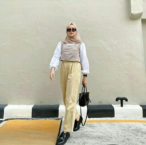 ootd hijab casual