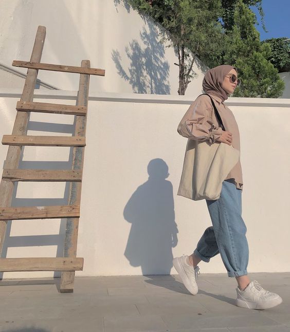 ootd hijab casual