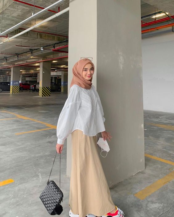 ootd hijab casual