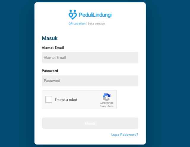aplikasi peduli lindungi