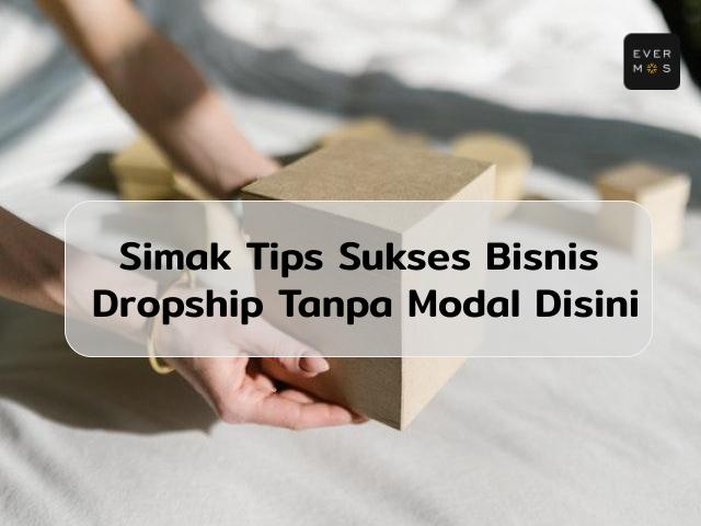 dropship tanpa modal