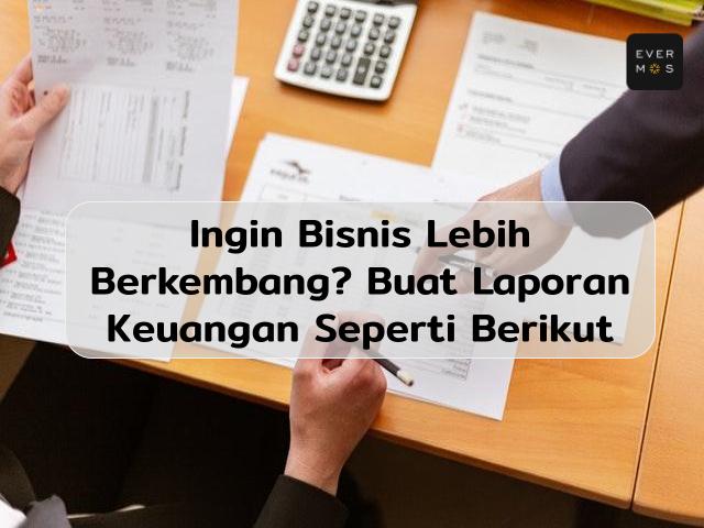 contoh laporan keuangan sederhana