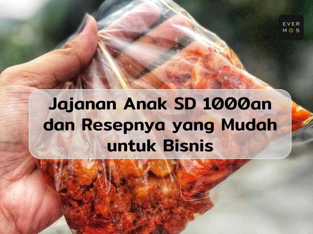 Jajanan 1000an laris manis untuk dijual