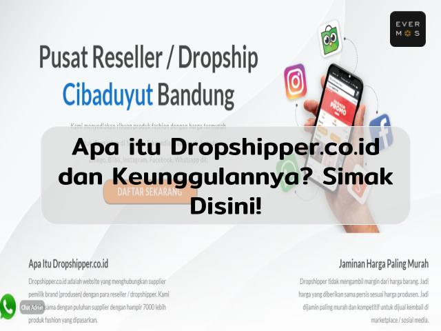 apa itu dropshipper.co.id