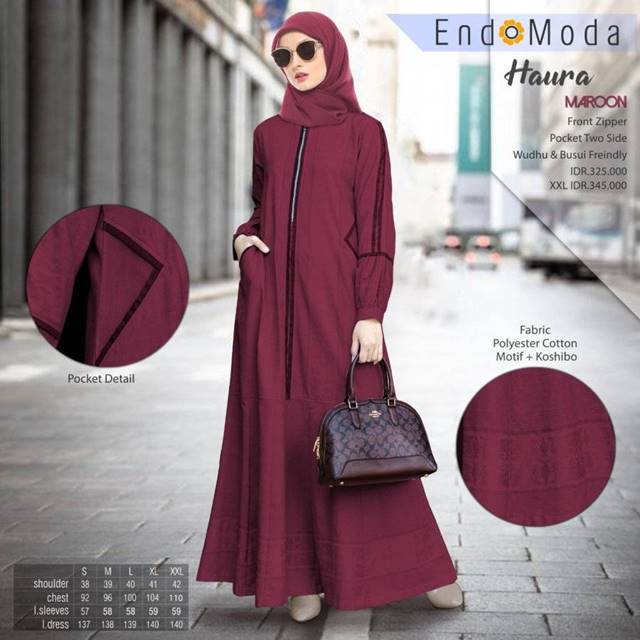 model baju gamis terbaru