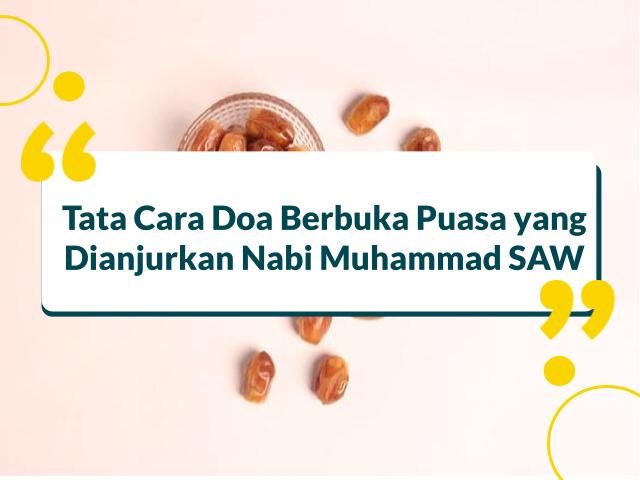 doa buka puasa