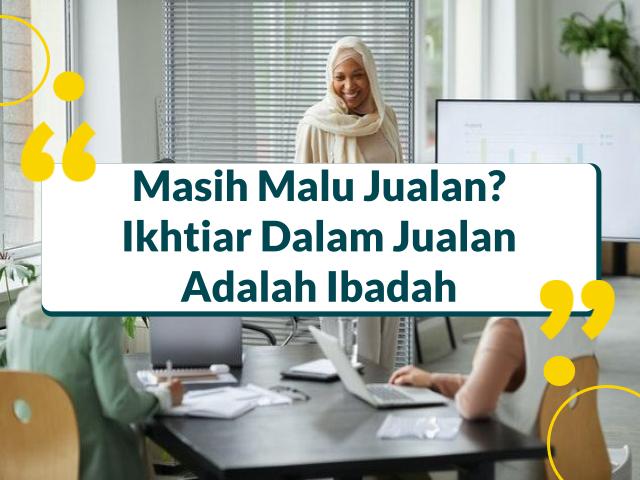 jualan adalah ibadah