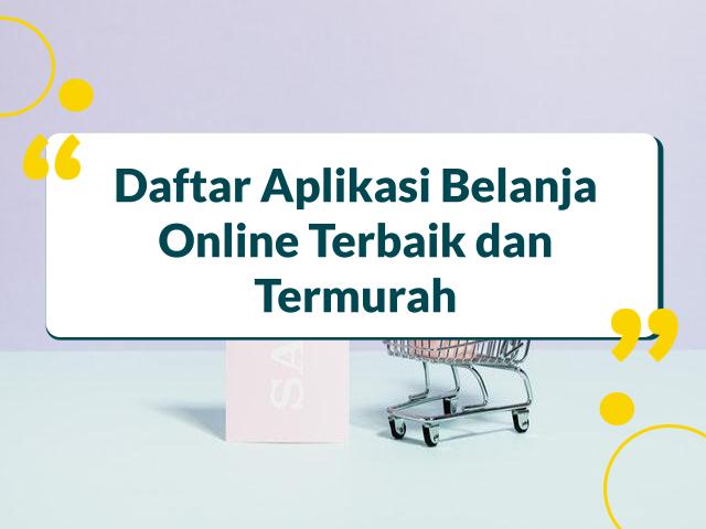 Aplikasi belanja online