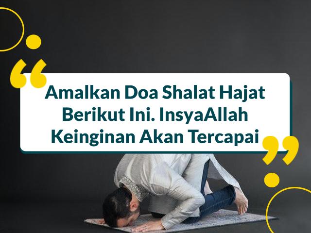 Doa Shalat Hajat
