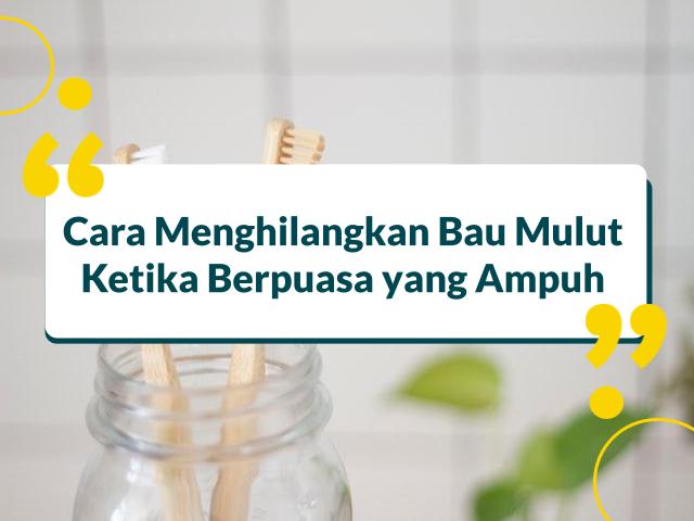 cara menghilangkan bau mulut