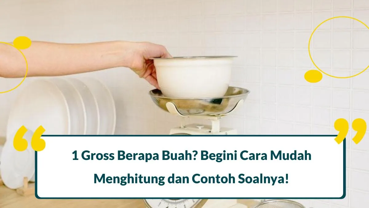 1 Gross Berapa Buah