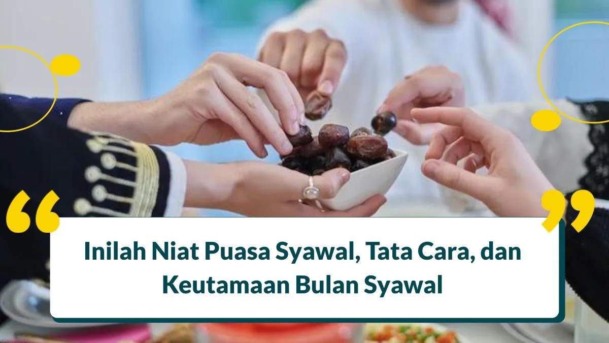 Niat puasa Syawal