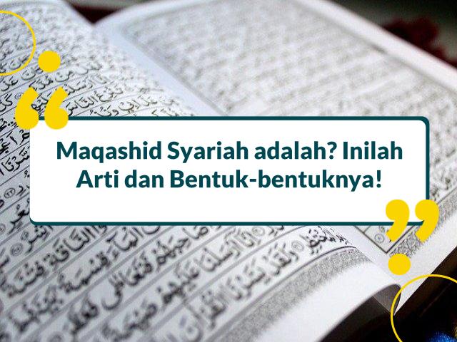 maqashid syariah adalah