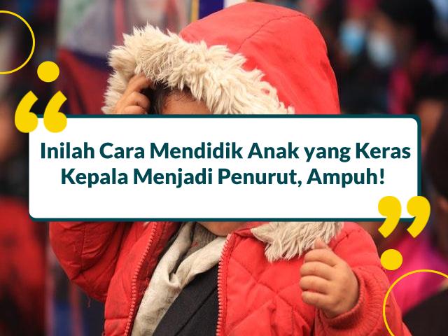 cara mendidik anak yang keras kepala