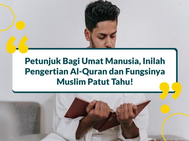 jelaskan pengertian alquran menurut Istilah