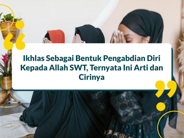 arti ikhlas dalam islam