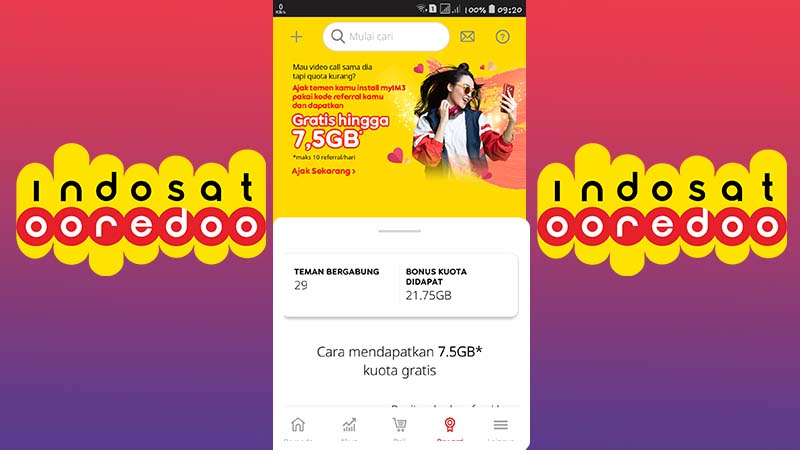 Cara Mendapatkan Kuota Gratis Indosat Ooredoo Unlimited