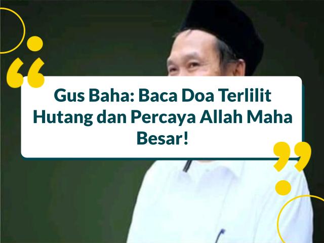 Doa Terlilit Hutang