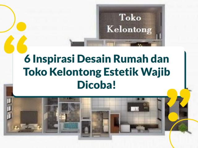 Desain Rumah dan Toko Kelontong