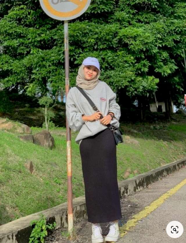 OOTD Sweater Hijab