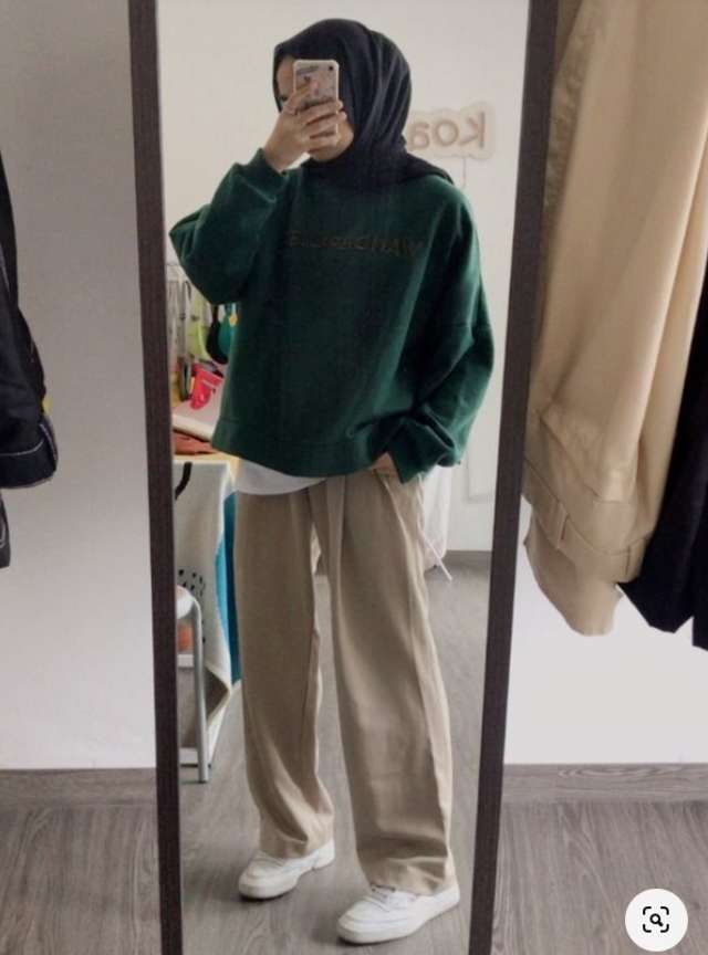 OOTD Sweater Hijab