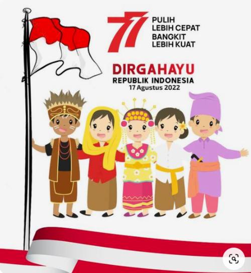 Contoh poster kemerdekaan