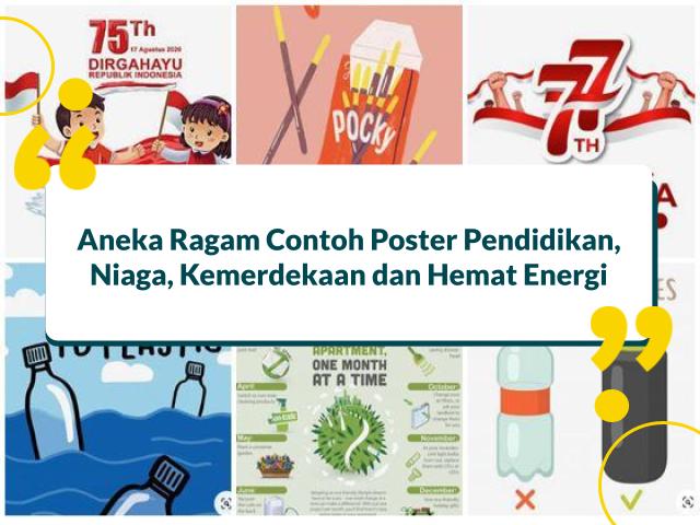 contoh poster