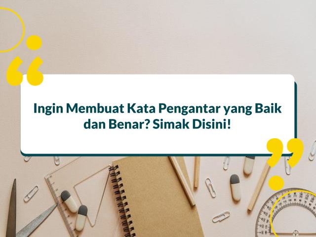 Contoh Kata Pengantar