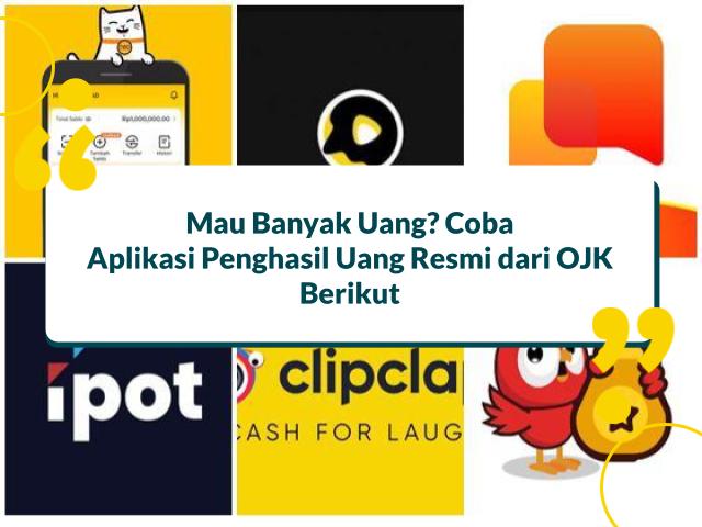 Aplikasi Penghasil Uang Resmi dari Pemerintah