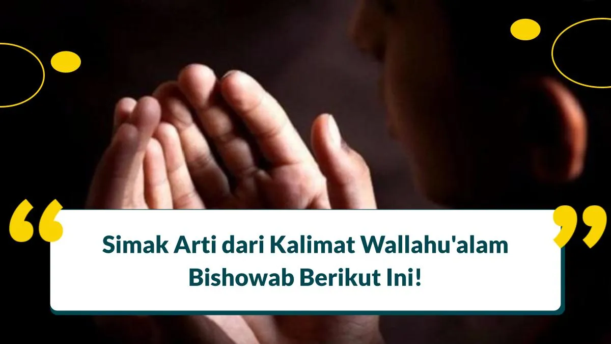 Wallahu'alam Bishowab Artinya
