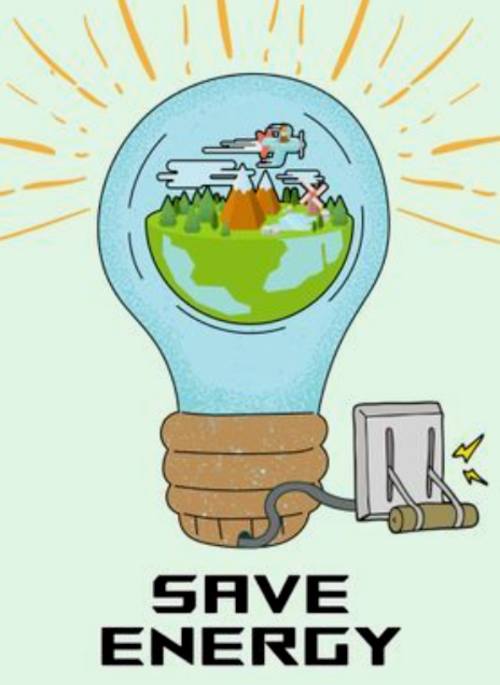 Contoh poster hemat energi