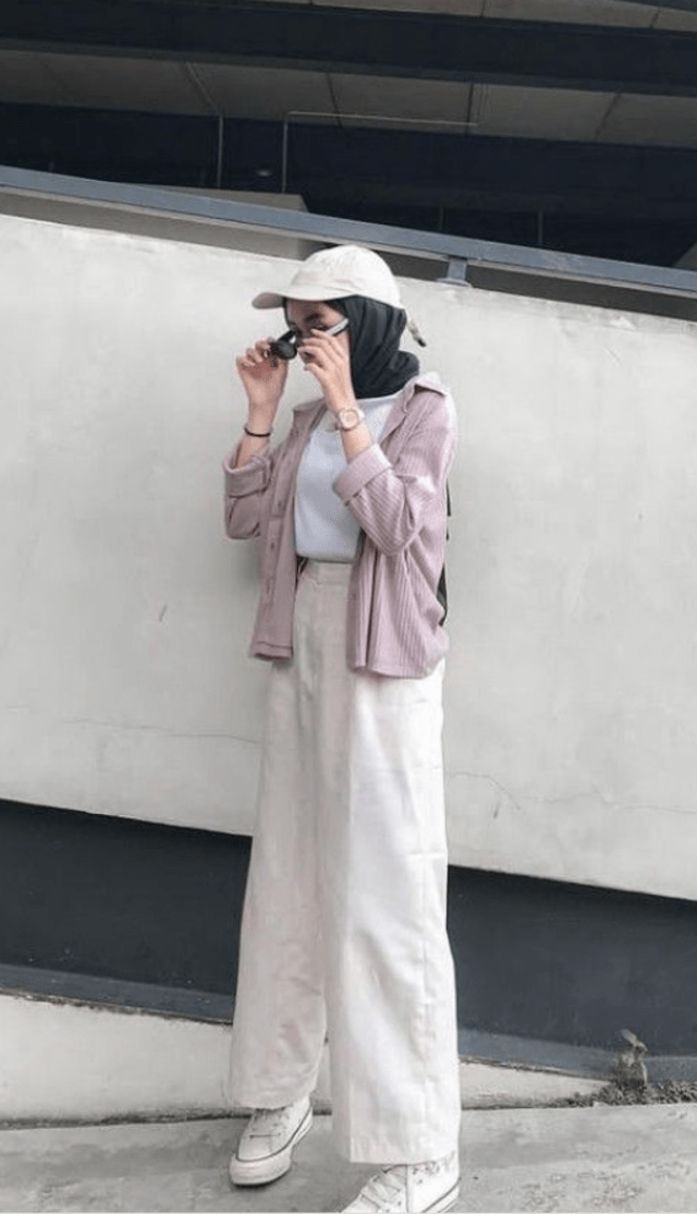 10 OOTD Kulot Hijab Remaja