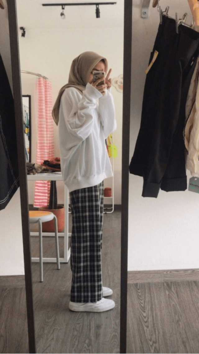 OOTD Kulot Hijab Remaja