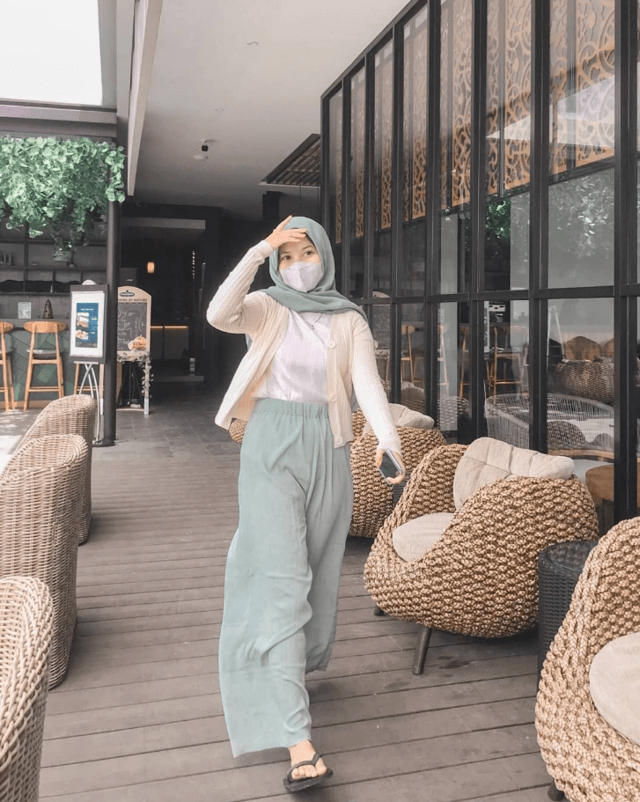 OOTD Kulot Hijab Remaja
