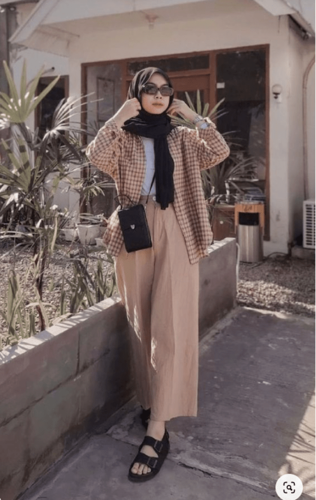 OOTD Kulot Hijab Remaja